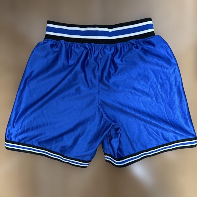 asics バスケットボールパンツ サイズ 青 光沢 (2/3)