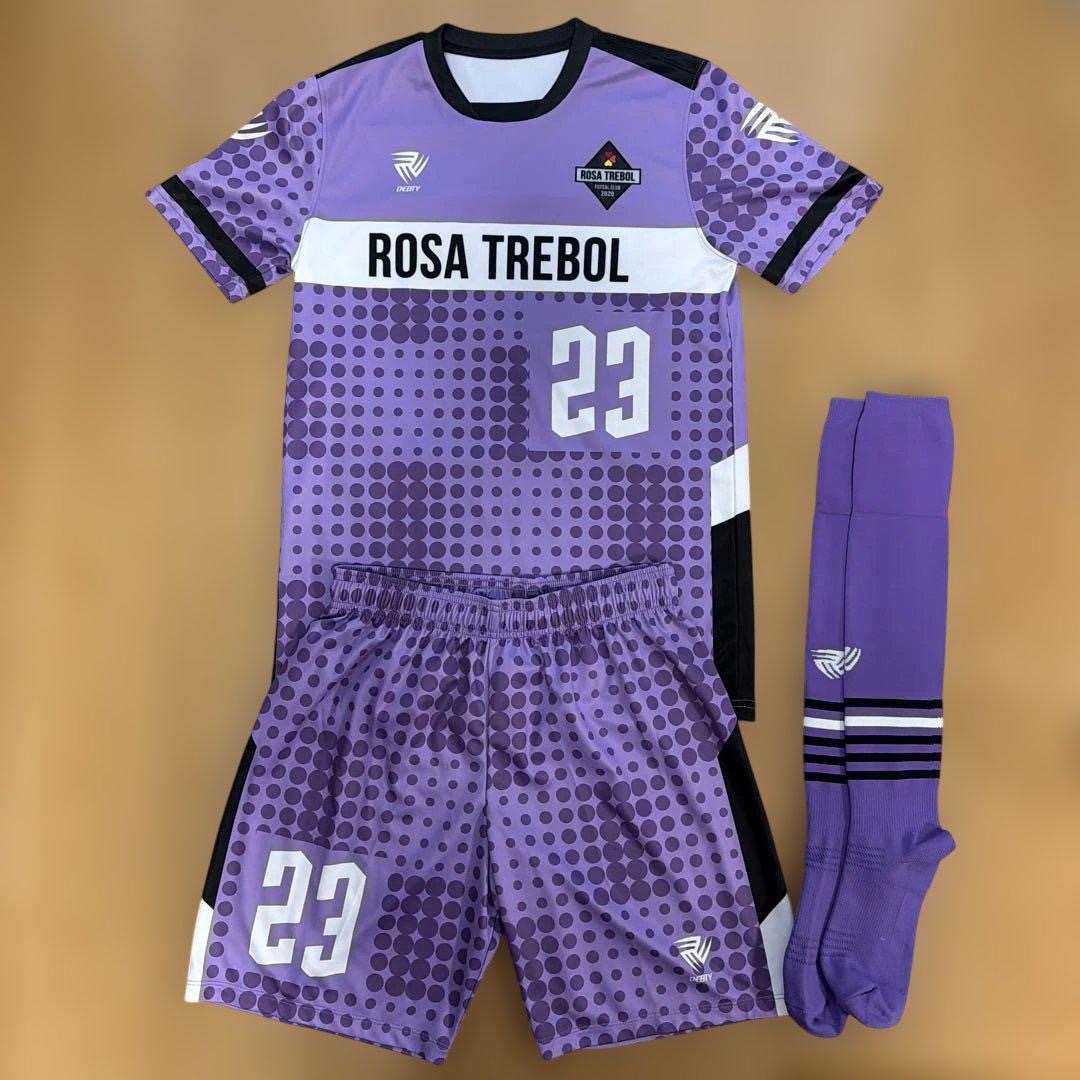 ROSA TREBOL フットサル ユニフォーム 上下セット 23番 メンズM (2/8)