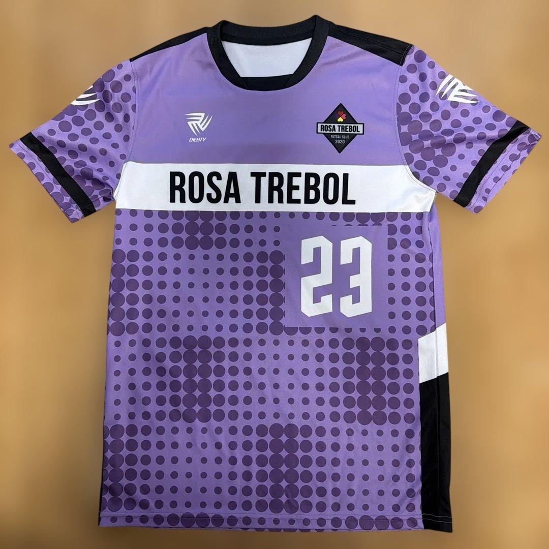 ROSA TREBOL フットサル ユニフォーム 上下セット 23番 メンズM (3/8)