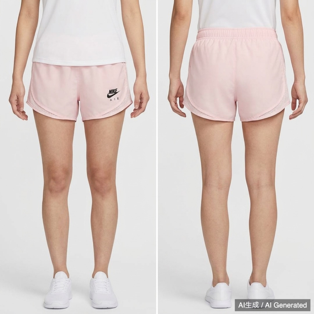 Nike レディース ランニング ショートパンツ Sサイズ ピンク (1/5)