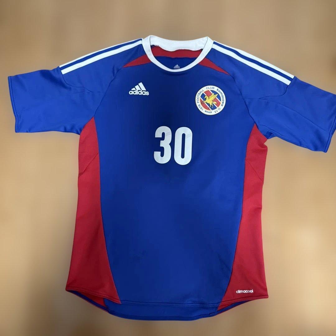 adidas 駒澤サッカークラブ U-15 ユニフォーム 上下セット #30 M (8/9)