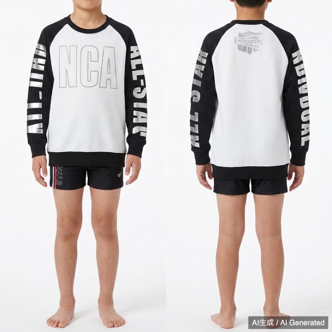 VARSITY SPIRIT チアリーディング キッズ ユニフォーム 上下セット (1/9)