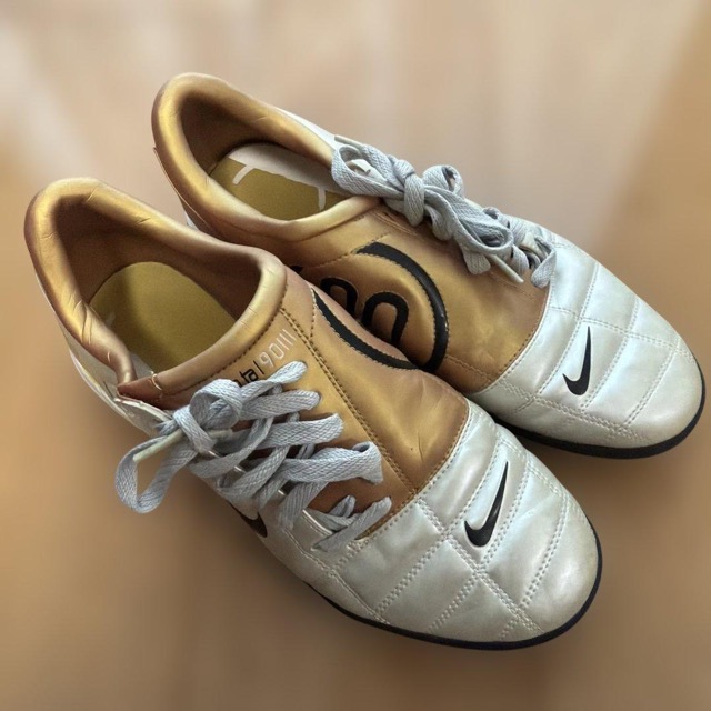 Nike Total 90 III シューズ ホワイト/ゴールド 27cm (2/5)