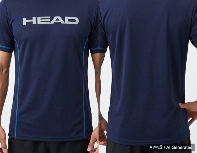HEAD ネイビー Tシャツ M