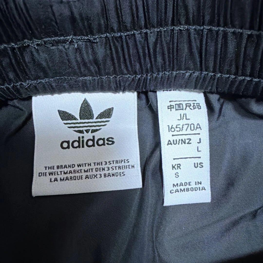 adidas アシンメトリックミニスカート ブラック (4/4)