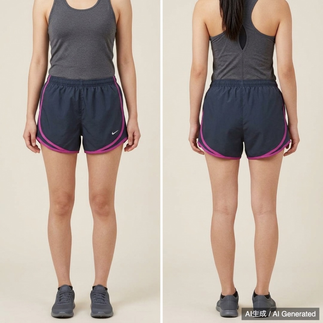 Nike DRI-FIT ランニングショーツ レディースL (1/5)