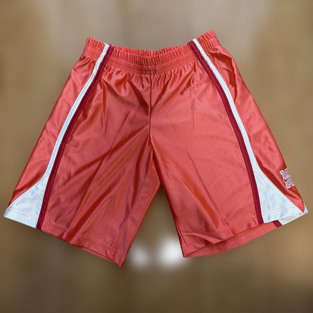 NIKE バスケットボールパンツ レッド レディースL (2/6)