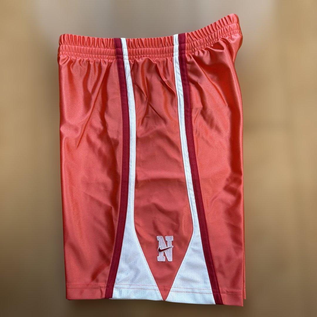 NIKE バスケットボールパンツ レッド レディースL (5/6)