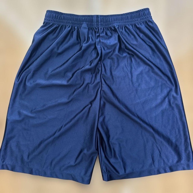 ASICS ネイビー バスケットボールパンツ 光沢 (2/3)
