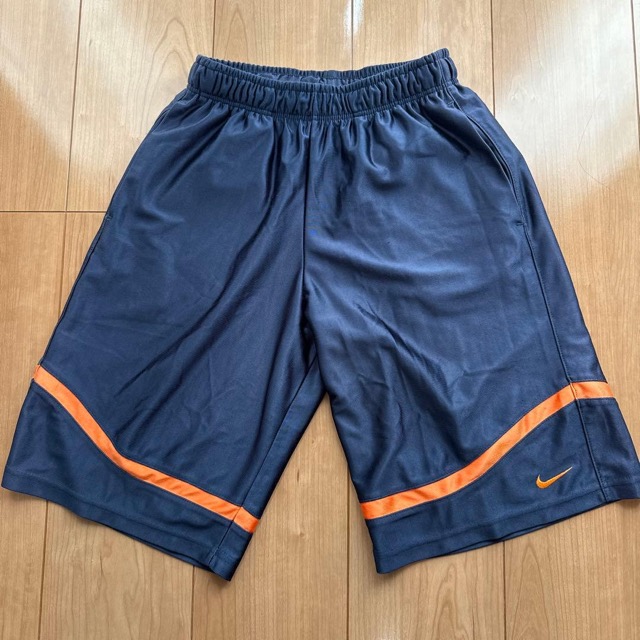 Nike バスケットボールパンツ レディース ネイビー/オレンジ (1/5)