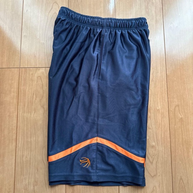 Nike バスケットボールパンツ レディース ネイビー/オレンジ (3/5)