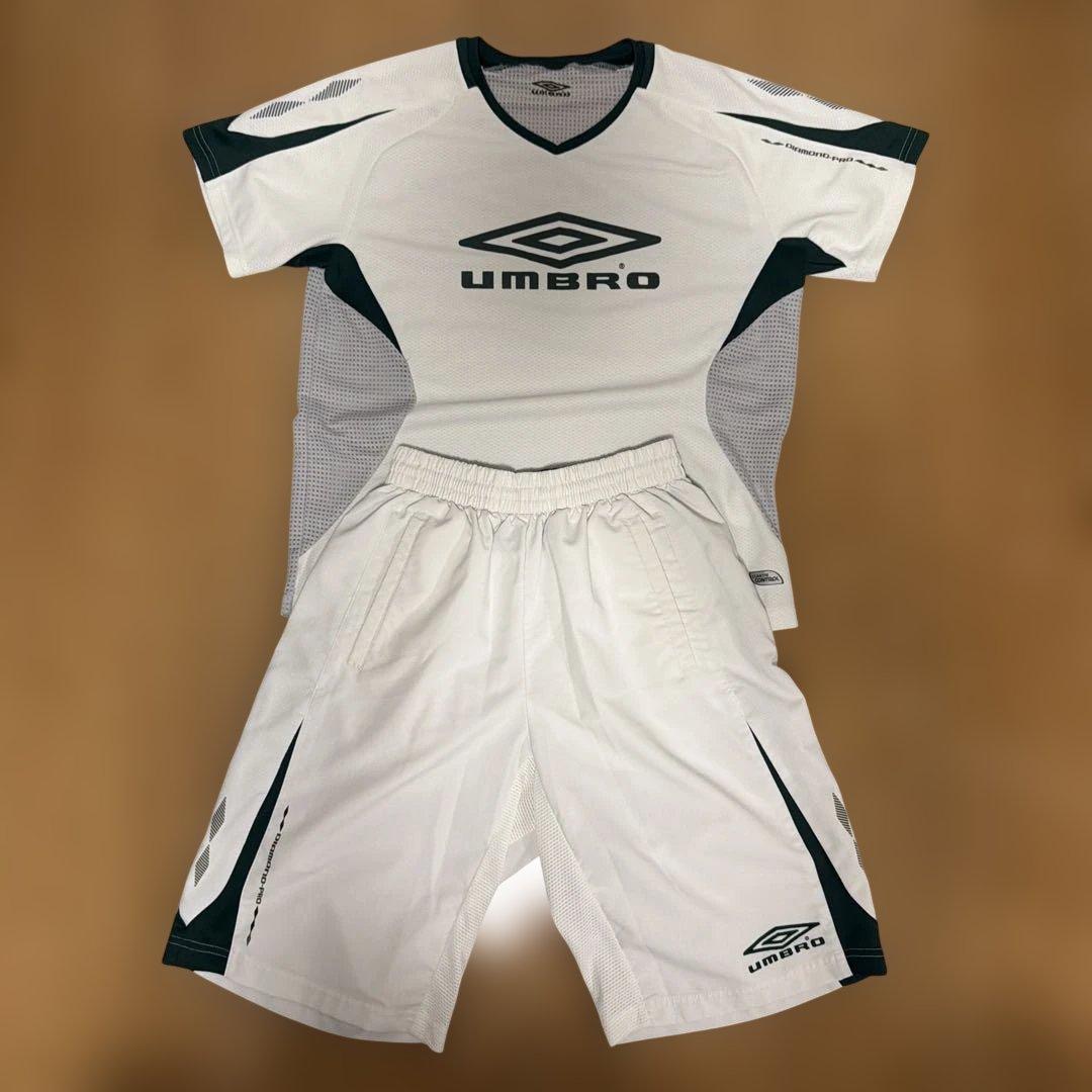 UMBRO ウェア 上下セット ホワイト メンズM (2/9)