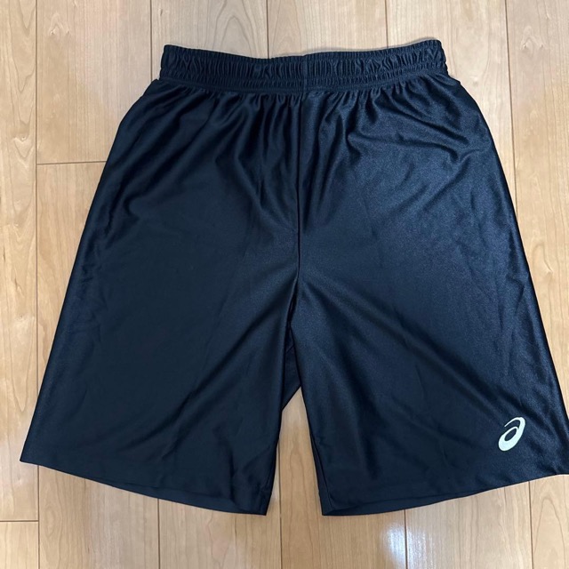 asics 黒 Lサイズ バスケットボールパンツ (1/3)