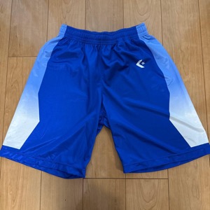 コンバース バスケットボールパンツ 青 サイズO