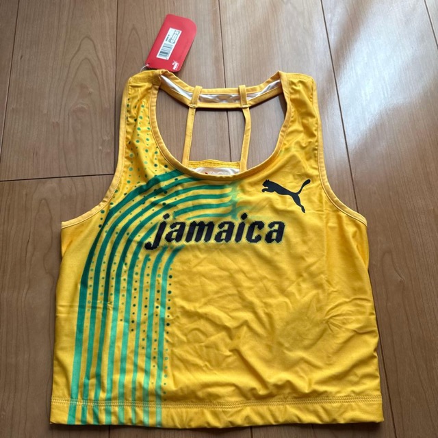 O*N様 PUMA ジャマイカ 陸上用シャツ イエロー (1/4)