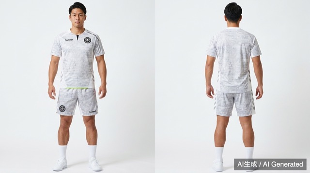 hummel FC Skull サッカーユニフォーム 上下 Mサイズ ホワイト